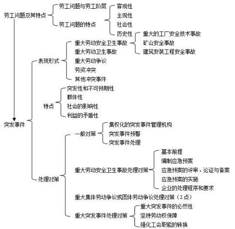 第六章思維導(dǎo)圖：重大突發(fā)事件管理