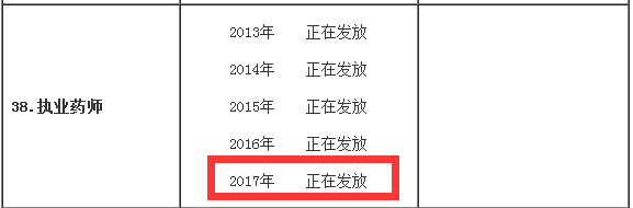 長春市2017年執(zhí)業(yè)藥師證書領取通知.png