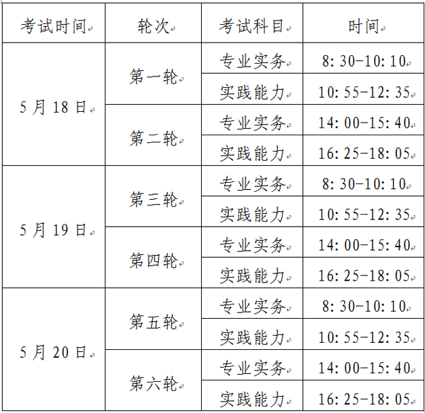 2019年酒泉市護士執(zhí)業(yè)資格考試時間.png